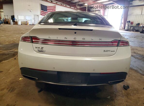 3LN6L5F91HR653464 2017 LINCOLN MKZ White Rear view