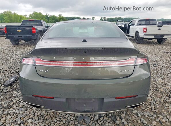 3LN6L5F93HR627786 2017 LINCOLN MKZ Gray უკანა ხედი