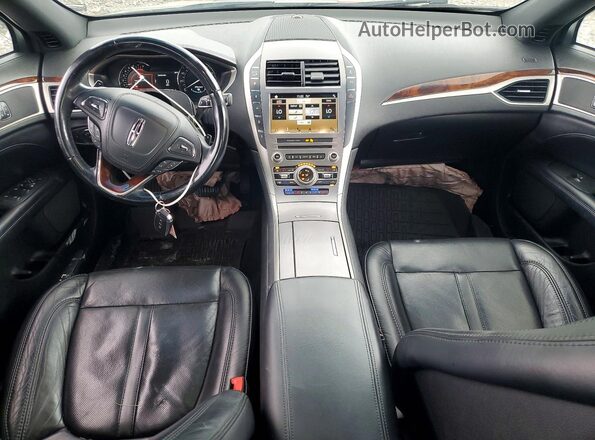 3LN6L5F93HR627786 2017 LINCOLN MKZ Gray წინა პანელის ხედი