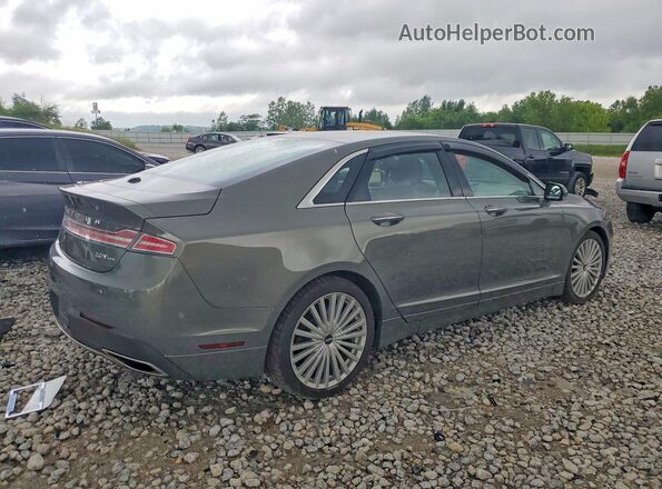 3LN6L5F93HR627786 2017 LINCOLN MKZ Gray უკანა მარჯვენა