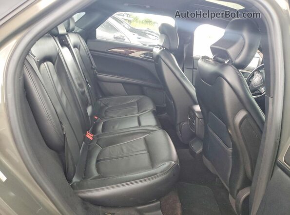 3LN6L5F93HR627786 2017 LINCOLN MKZ Gray უკანა სავარძლების ხედი