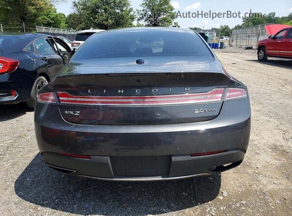 3LN6L5F93HR641798 2017 LINCOLN MKZ Серый Вид сзади