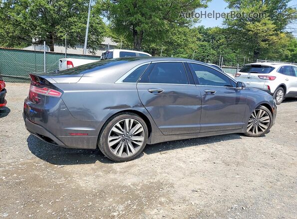 3LN6L5F93HR641798 2017 LINCOLN MKZ Серый Задняя правая четверть