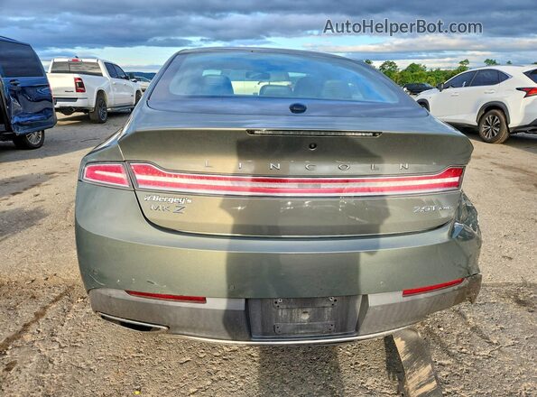 3LN6L5F94HR637730 2017 LINCOLN MKZ Gray Вид ззаду