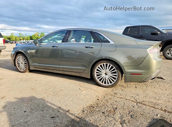 3LN6L5F94HR637730 2017 LINCOLN MKZ Gray Задня ліва чверть