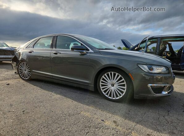 3LN6L5F94HR637730 2017 LINCOLN MKZ Gray Передня права чверть