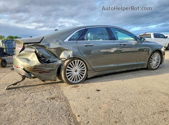 3LN6L5F94HR637730 2017 LINCOLN MKZ Gray Задня права чверть