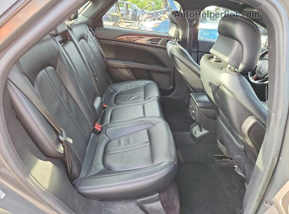 3LN6L5F94HR637730 2017 LINCOLN MKZ Gray Вид задніх сидінь