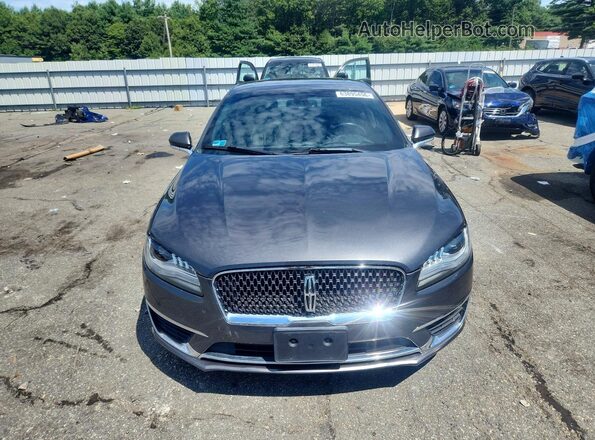 3LN6L5F95JR625804 2018 LINCOLN MKZ Gray წინა ხედი