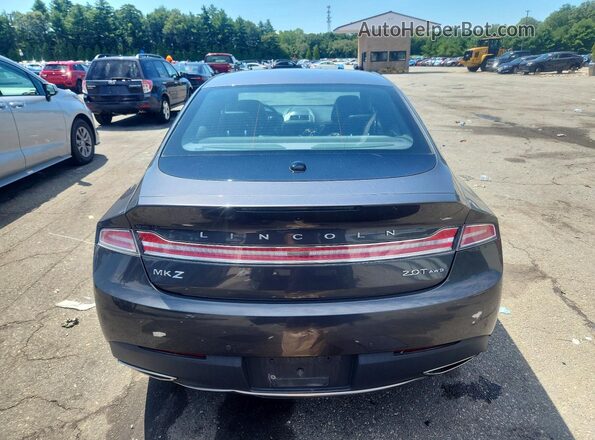 3LN6L5F95JR625804 2018 LINCOLN MKZ Gray უკანა ხედი