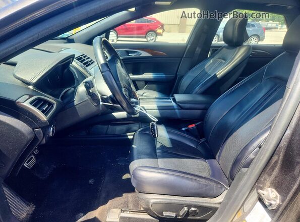 3LN6L5F95JR625804 2018 LINCOLN MKZ Gray წინა სალონის ხედი