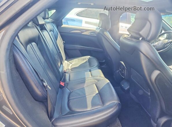 3LN6L5F95JR625804 2018 LINCOLN MKZ Gray უკანა სავარძლების ხედი