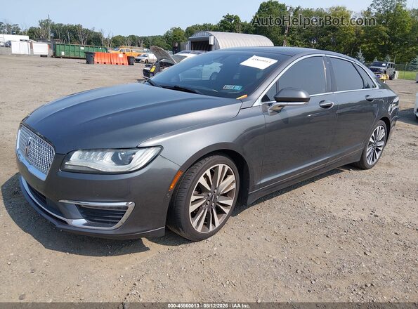 3LN6L5F96HR636482 2017 LINCOLN MKZ Gray Vista tres cuartos delantera izquierda