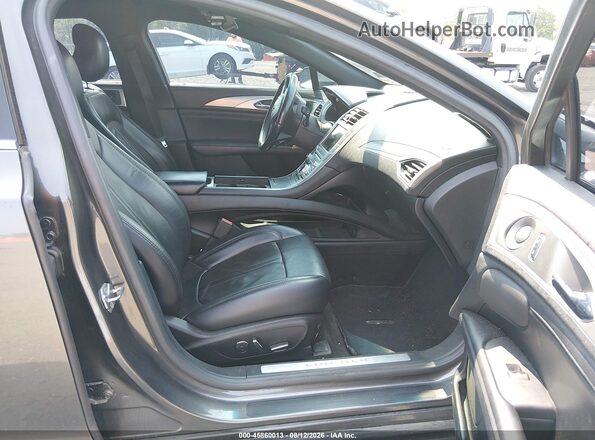 3LN6L5F96HR636482 2017 LINCOLN MKZ Gray Vista interior delantera