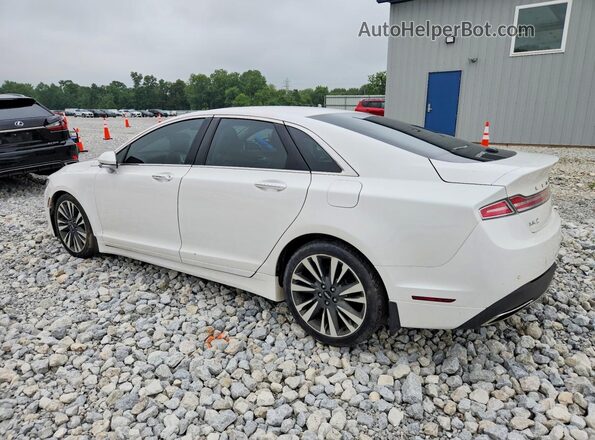 3LN6L5F96HR643254 2017 LINCOLN MKZ Белый Задняя левая четверть