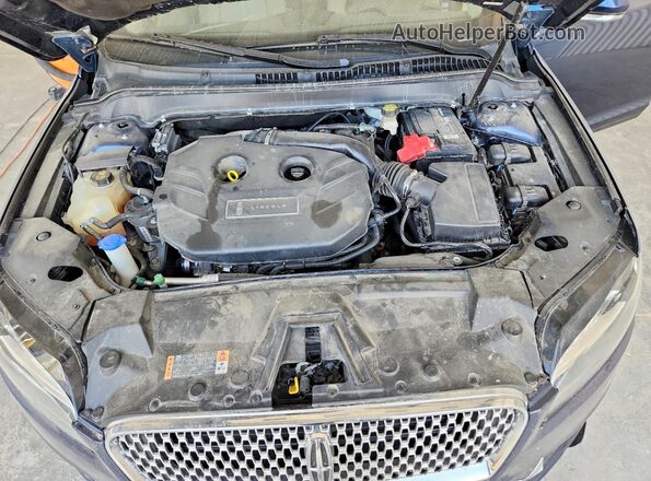 3LN6L5F97HR648754 2017 LINCOLN MKZ Синий Вид задней части салона