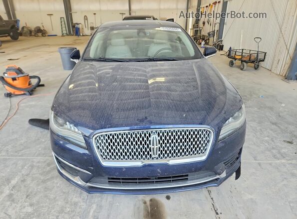 3LN6L5F97HR648754 2017 LINCOLN MKZ Синий Вид спереди