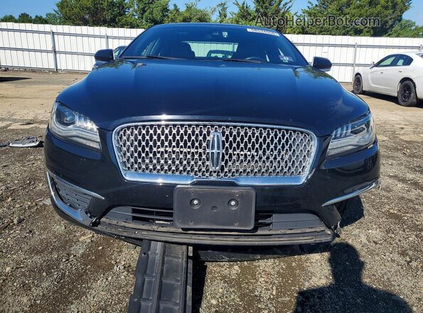 3LN6L5F97HR662444 2017 LINCOLN MKZ Black წინა ხედი