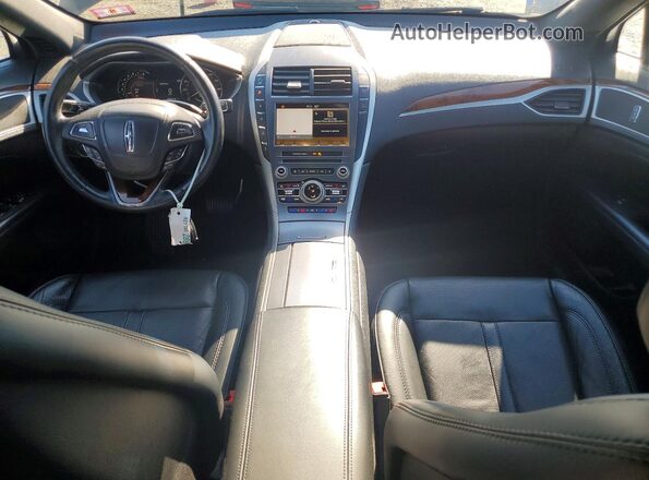 3LN6L5F97HR662444 2017 LINCOLN MKZ Black წინა პანელის ხედი