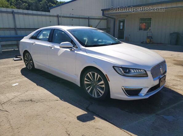3LN6L5F97HR662671 2017 LINCOLN MKZ White Przód prawy