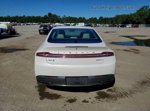 3LN6L5F97HR662671 2017 LINCOLN MKZ White Widok z tyłu