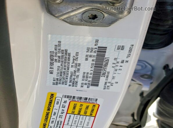 3LN6L5F97HR662671 2017 LINCOLN MKZ White Widok komory silnika