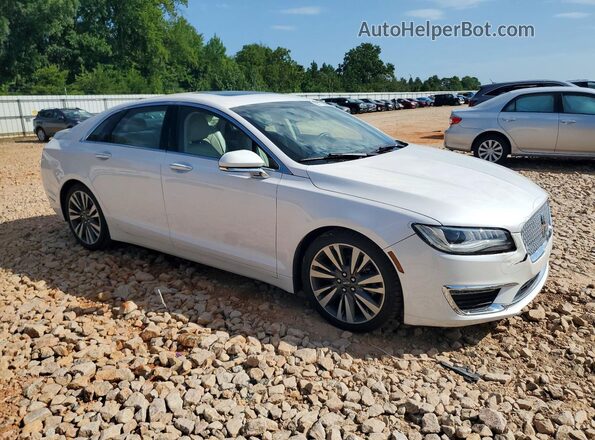 3LN6L5F98HR607632 2017 LINCOLN MKZ White Передня права чверть