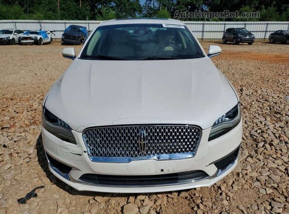 3LN6L5F98HR607632 2017 LINCOLN MKZ White Вид спереду