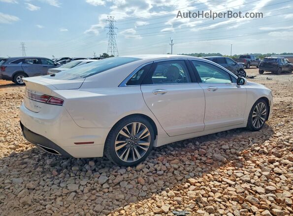 3LN6L5F98HR607632 2017 LINCOLN MKZ White Задня права чверть
