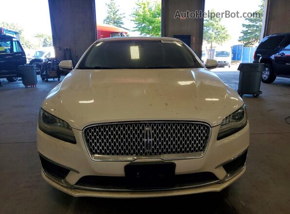 3LN6L5F98HR624737 2017 LINCOLN MKZ White წინა ხედი