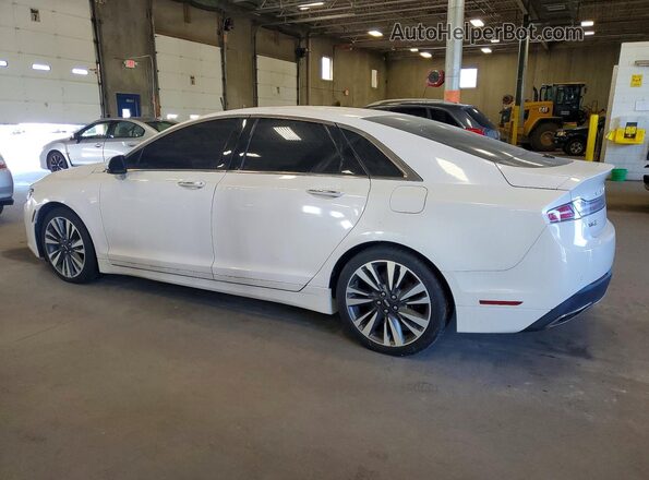 3LN6L5F98HR624737 2017 LINCOLN MKZ White უკანა მარცხენა