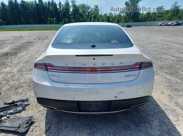 3LN6L5F98LR602049 2020 LINCOLN MKZ White Widok z tyłu