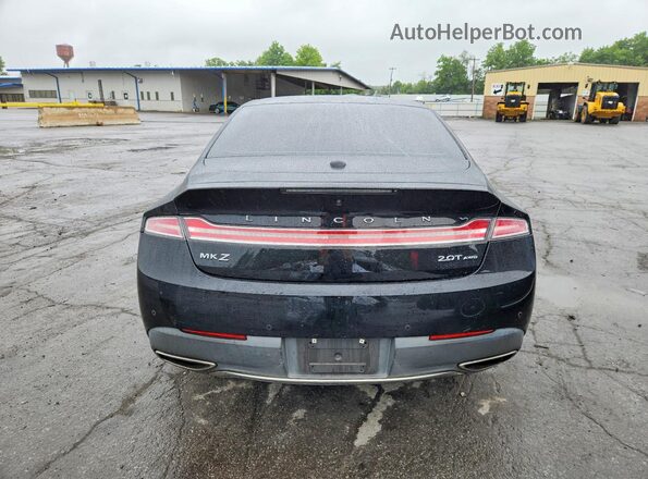 3LN6L5F99HR662364 2017 LINCOLN MKZ Black უკანა ხედი