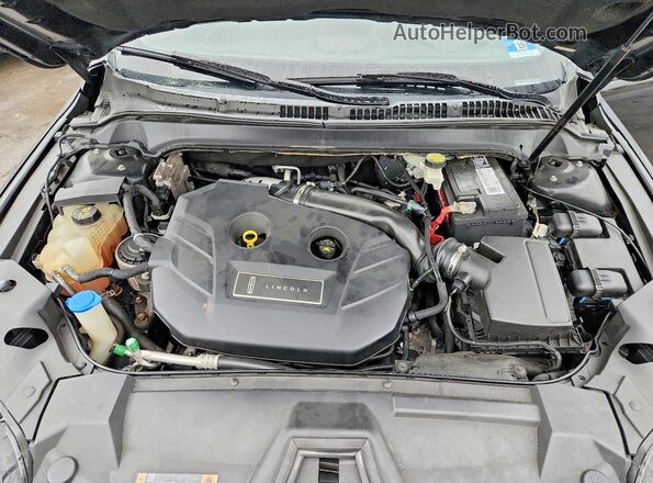 3LN6L5F99HR662364 2017 LINCOLN MKZ Black უკანა სალონის ხედი