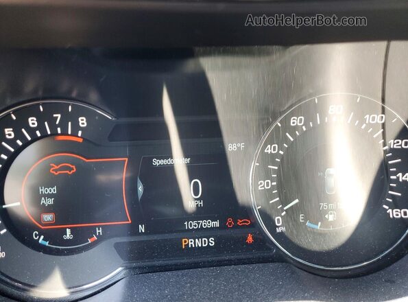 3LN6L5FC4HR631292 2017 LINCOLN MKZ Silver Widok zestawu wskaźników