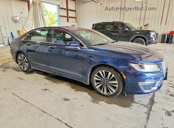 3LN6L5FC6HR645937 2017 LINCOLN MKZ Blue Առջևի աջ
