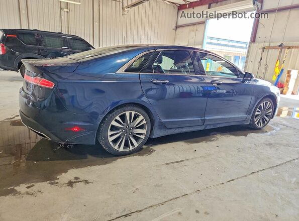 3LN6L5FC6HR645937 2017 LINCOLN MKZ Blue Հետևի աջ