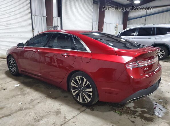 3LN6L5FC7HR631366 2017 LINCOLN MKZ Red Tył lewy