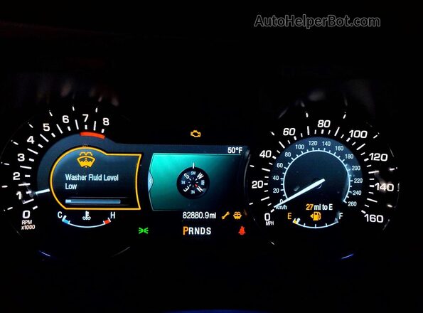 3LN6L5FC7HR631366 2017 LINCOLN MKZ Red Widok zestawu wskaźników