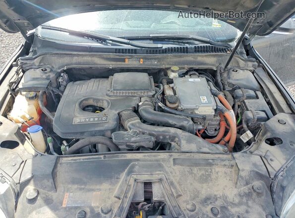 3LN6L5KU7HR620320 2017 LINCOLN MKZ Серый Вид задней части салона
