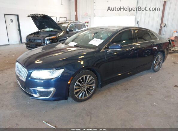 3LN6L5LU1HR659631 2017 LINCOLN MKZ HYBRID Navy Передня ліва чверть