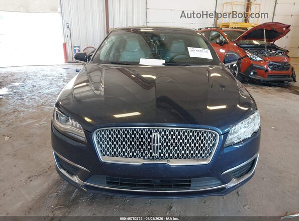 3LN6L5LU1HR659631 2017 LINCOLN MKZ HYBRID Navy Вид щитка приладів