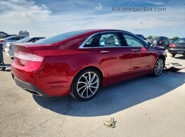 3LN6L5LU2KR607416 2019 LINCOLN MKZ Red Rear right