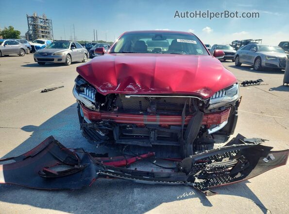 3LN6L5LU2KR607416 2019 LINCOLN MKZ Red Front view