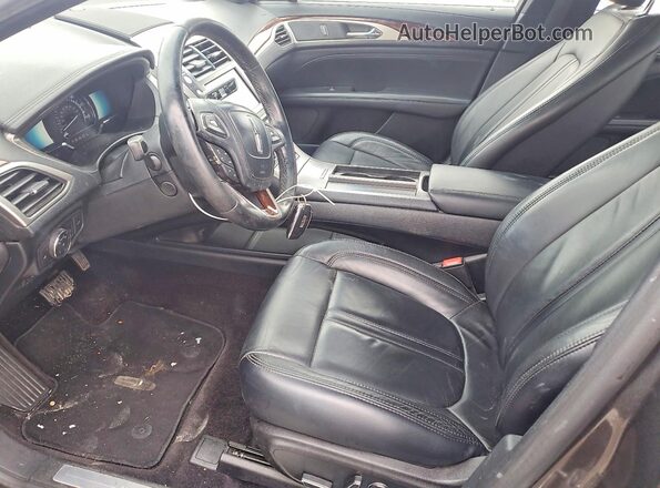 3LN6L5LU3HR622841 2017 LINCOLN MKZ Gray Front interior view
