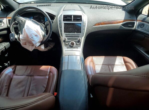 3LN6L5LU4LR619973 2020 LINCOLN MKZ Silver Dashboard view