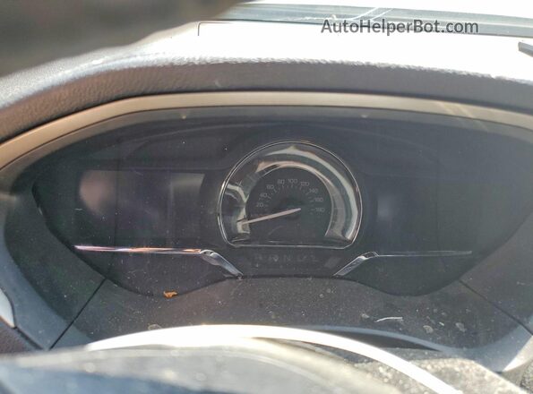 3LN6L5LU4LR619973 2020 LINCOLN MKZ Silver Instrument cluster view