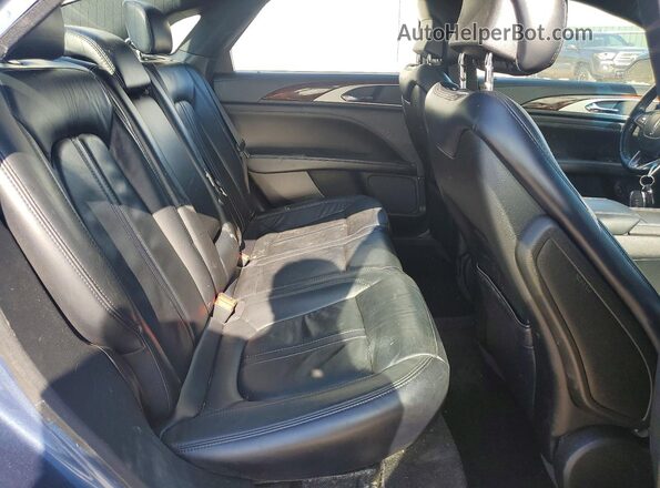 3LN6L5LU5JR607893 2018 LINCOLN MKZ Blue უკანა სავარძლების ხედი