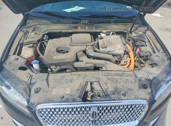 3LN6L5LU5KR632777 2019 LINCOLN MKZ Black Rear interior view