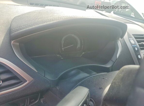 3LN6L5LU5KR632777 2019 LINCOLN MKZ Black Instrument cluster view